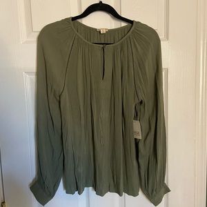 Long sleeve blouse